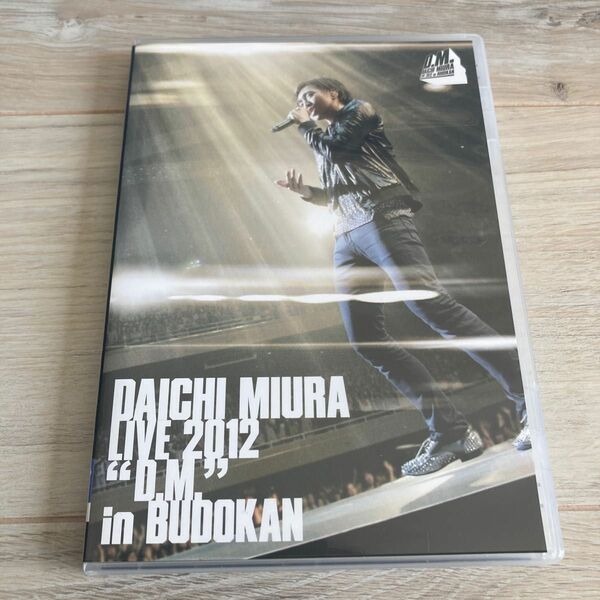 三浦大知 DVD [DAICHI MIURA LIVE 2012 「D.M.」 in BUDOKAN] 通常盤