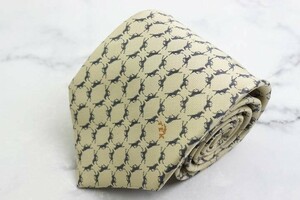 ... silk .. pattern animal pattern Silhouette horse racing collection brand necktie men's yellow group superior article TEIOSYO