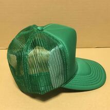 OTTO メッシュキャップ GREEN ケリーグリーン 一般的な普通の緑色 オットー CAP アメカジ 帽子 ミリタリー USA アメリカ 野球帽 無地_画像5