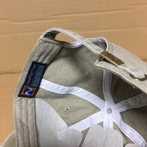 NEWHATTAN ピグメントキャップ カーキ KHAKI ニューハッタン ロータイプ ピグメント加工 コットン 帽子_画像3