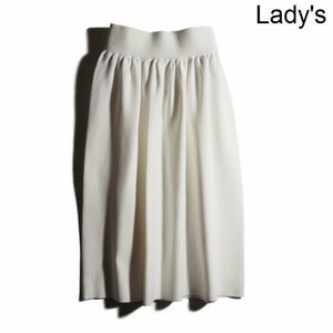 K5756P VADORE Adore V dry stretch form do knitted skirt white 38 / fading te-to nylon summer knitted white spring summer rb mks