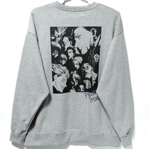 特価/未使用【サイズ=4L(3XL)】HUNTER×HUNTER/ハンターハンター/メンズ/裏毛/スウェット/トレーナー/胸囲=110～118cm/杢gray_画像1