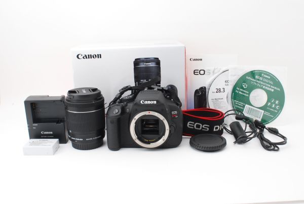 新品・未使用】Canon EOS Kiss X7i レンズキット カメラ デジタル 
