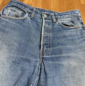 美色 70's vintage Levi's 501 W31 L32 66前期 デニム パンツ ジーンズ ヴィンテージ オリジナル 75年製 古着