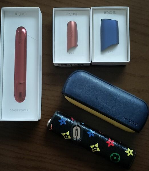 iQOS 3本体& iQOS multi本体.ケース.カバー.キャップ等9点set