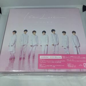 新品未開封　なにわ男子　1st Love CD+Blu-ray アルバム　初回限定盤1