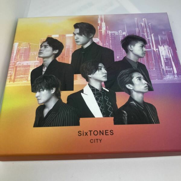 SixTONES 2ndアルバム CITY DVD付き初回盤