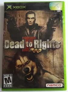 初代Xbox Dead to Rights II 北米版 (国内版本体動作不可) デッドトゥライツ2 動作確認済み
