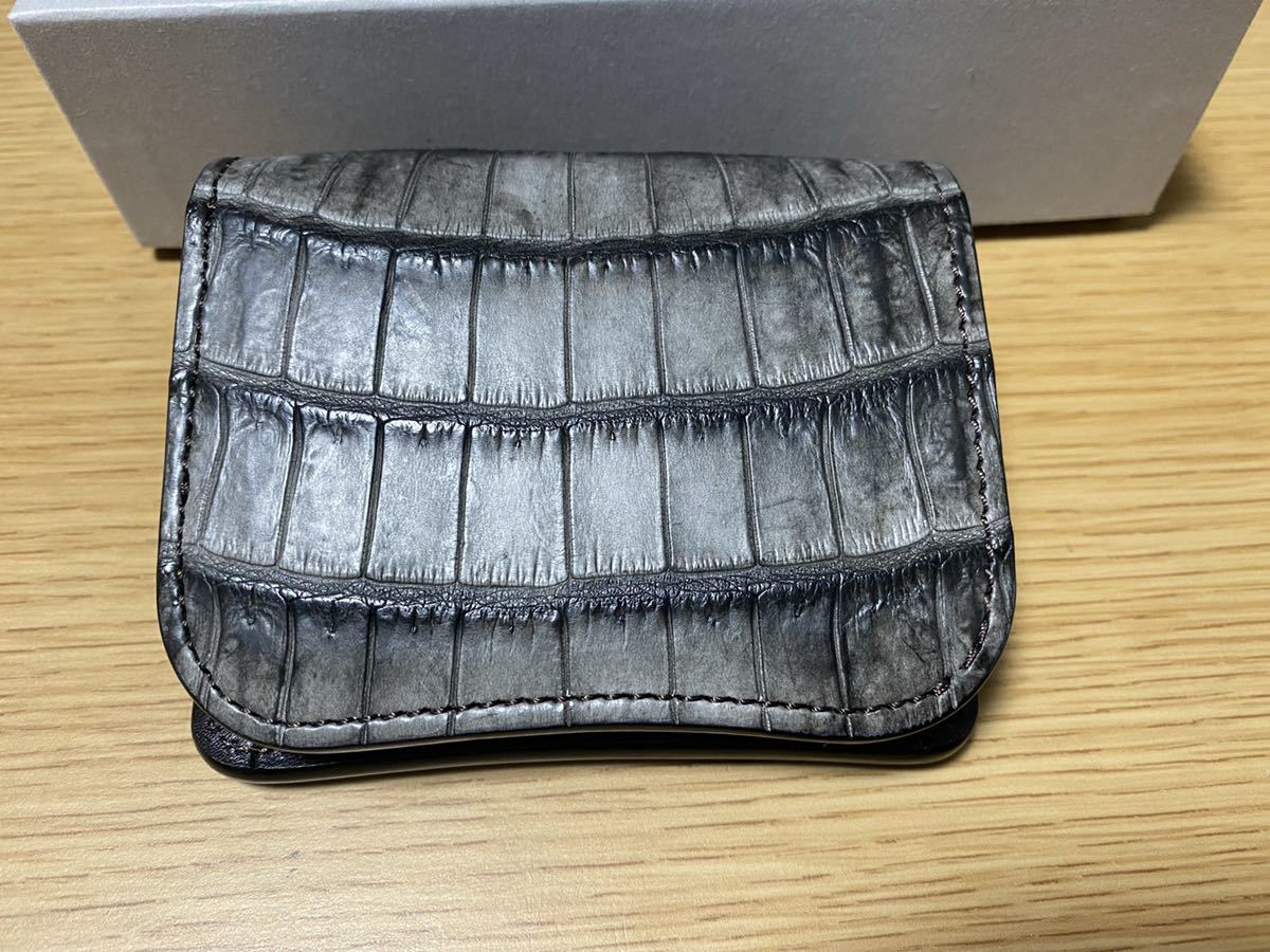 ワイルドスワンズ ガルーシャ チョコ 二つ折り財布 希少 廃盤品