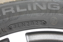 中古 Exceeder 5J-14 +38 4H-100 SEIBERLING SL101 165/70R14 81S 165-70-14 2022年製 4本 アクア ヴィッツ スペイド パッソ_画像3