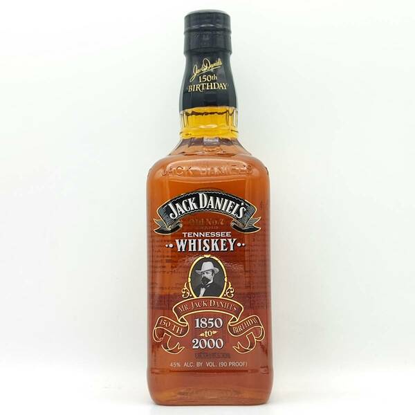 【全国送料無料】JACK DANIEL'S 150th Birthday 1850to2000 Tennessee Whiskey　45度　750ml【ジャックダニエル 生誕150周年記念ボトル】