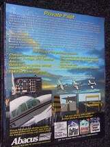 未開封新品◆Private Pilot / Abacus ◆Flight Simulator2000追加アドオン factory-sealed_画像2