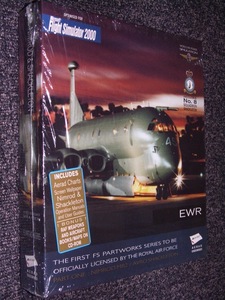 *EWR / WORLDAIR POWER SIMULATION*MS Flight Simulator2000 Ad on * unopened goods factory-sealed