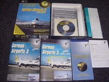 美品◆German Airports 3 Edition 2000 / aerosoft◆MS Flight Simulator 2000アドオン near mint_画像3