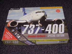 ◆737-400 Greatest Airliners-Special Edition / Just Flight◆美品BIG BOX near mint