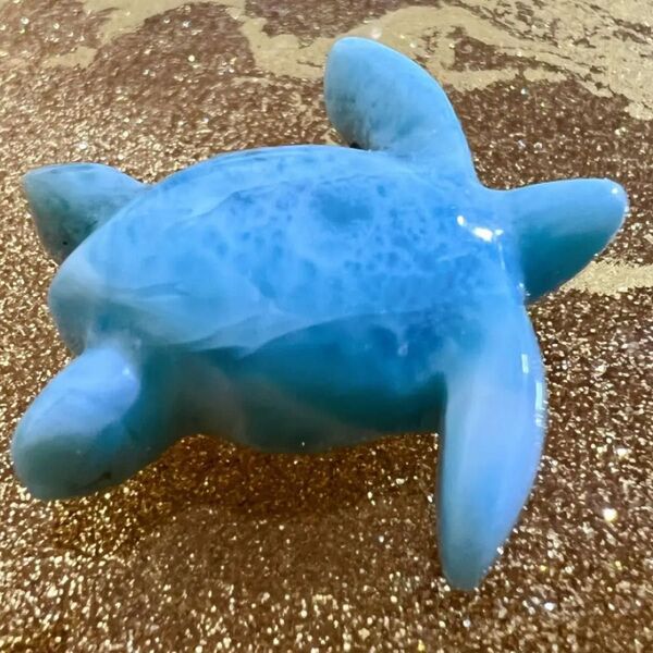 ラリマー 原石 海亀ちゃん ウミガメ