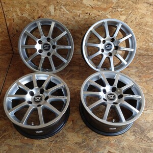 ★スポーツテクニック アルミホイール4本セット ★16×7JJ 120 5H +35 