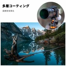 送料無料★K&F Concept 77mm PLフィルター+レンズ保護フィルター+レンズキャップセット 収納ケース付属_画像7