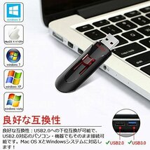 送料無料★SanDisk Cruzer Glide USB Memory， USB 3.0 256 GB 並行輸入品_画像6