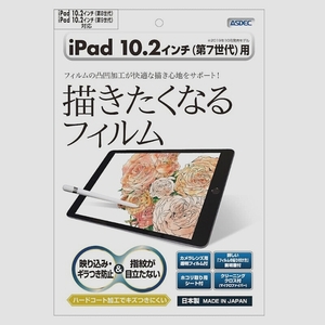 送料無料★ASDEC iPad10.2 第9/第8/第7世代フィルム カメラフィルム アンチグレア 防指紋(NGB-IPA13)