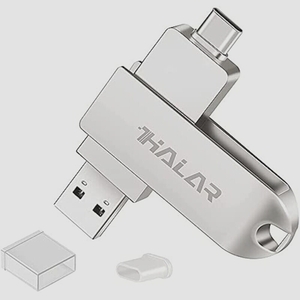 送料無料★Thkailar USBメモリ512GB 2 In 1 Type C フラッシュメモリ USB3.0/USB 3.1