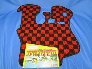  Isuzu large Giga special floor mat Hello mat black / red driver`s seat 