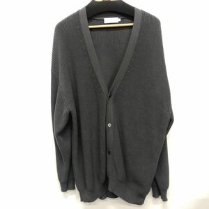 [Graphpaper] graph paper * knitted cardigan Suvin Loose Rib Cardigan size F GM221-80144B gray 03