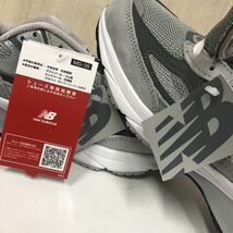 箱付き★未使用【NEW BALANCE】ニューバランス★ローカットスニーカー サイズ26.5cm M990GL6 V6 03_画像8