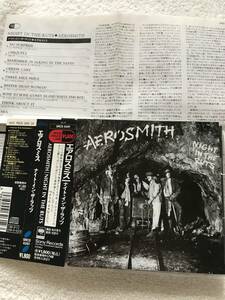 国内盤帯付, SRCS 6261, 1993 / Aerosmith / Night In The Ruts / 1979年にリリースされた エアロスミス 通算6作目 「ノー・サプライズ」他