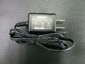 BUFFALO バッファロー ACアダプター 型式:UL110-0515 差込外径:5.5mm 入力:100-120V 出力:5V/1.5A コンセント: 2極 管理No.04988