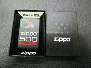 未使用 デッドストック ジッポー ジッポーエンブレム (ZIPPO 218 PLANETA-500TH MILLION) 2015年式 ケース刻印: D 15 管理No.34675