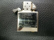 中古 定番 ジッポー ZIPPO 2005年式 Lighter fluid ケース: H 05 インサイドユニット: J 05 管理No.34809_画像4