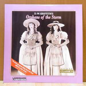  foreign record LD Orphans of the Storm movie English version laser disk control N2289