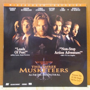 輸入盤LD THE THREE MUSKETEERS 映画 英語版レーザーディスク 管理№2107