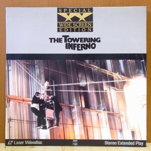  foreign record LD THE TOWERING INFERNO 2LD movie English version laser disk control N2313