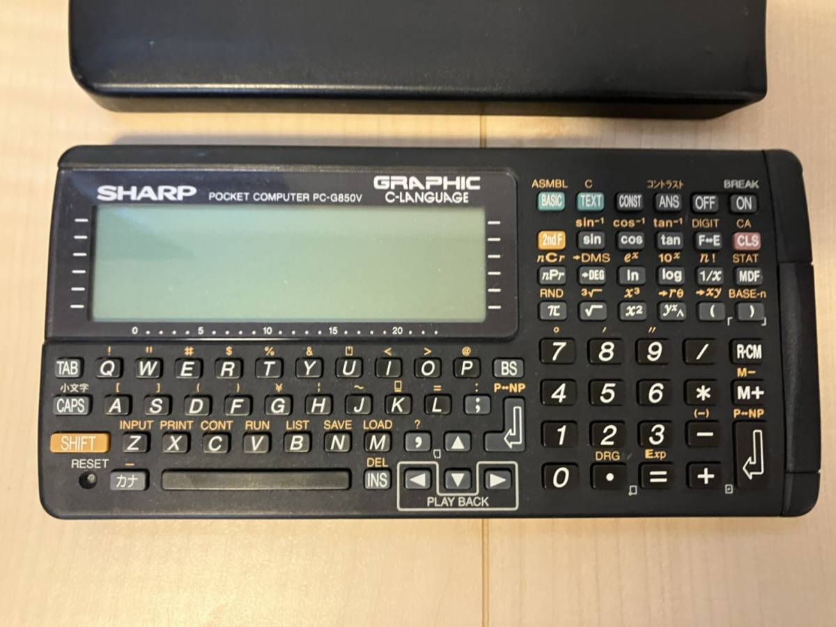 ヤフオク! -「sharp pc-g850」の落札相場・落札価格 ヤフオク! -「sharp pc-g850」の落札相場・落札価格