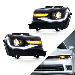 LED head light Camaro latter term type 14-15 Chevrolet sequential winker VLAND