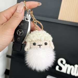 LYW3644★キーホルダー かわいいキーホルダー 自動車キーホルダー バッグストラップ アクセサリー カバン飾り　カバンチャーム パ