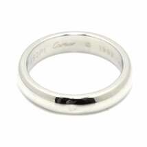 カルティエ Cartier クラシック #48 リング 幅3.8mm Pt プラチナ 指輪 Classic Ring【証明書付き】 90181460_画像5