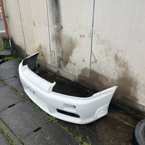  Skyline R34 front bumper original white (QM1) ER34 HR34 ENR34