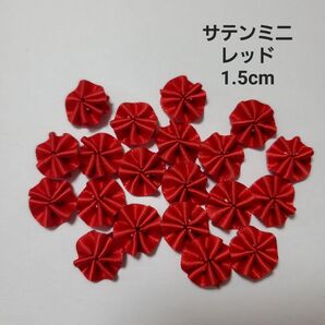 サテンミニ レッド