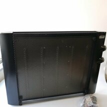 DeLonghi マイカパネルヒーター HMP900J-B ブラック デロンギ 2~6畳 電源コード式【USED品】 02 02640_画像1