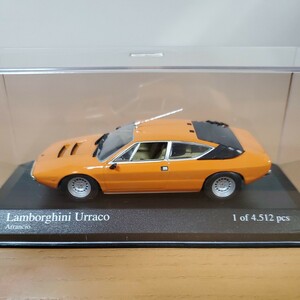 1/43 ミニチャンプス MINICHAMPS ミニカー/Lamborghini Urraco 1974 Arrancio/ランボルギーニ ウラッコ オレンジ