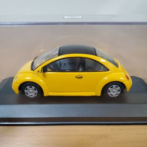 1/43 ミニチャンプス/Volkswagen Beetle Concept Car Saloon 1994/フォルクスワーゲン ビートル コンセプトカー サルーン イエロー