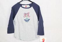 こども服 Tシャツ ロンTシャツ ANXIETY GIRL JIVE GRAY 送料無料　新品ヴィンテージ MADE IN U.S.A._画像3