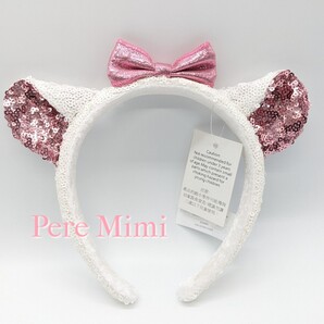 ラスト マリーちゃん カチューシャ スパンコール ディズニー 海外 新品未使用 タグ付き 正規品