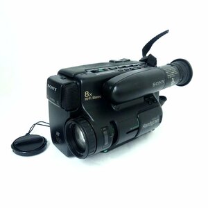 SONY ソニー Video8 Handycam ハンディカム CCD-TR75 ビデオカメラ 現状品 USED /2303C