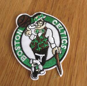 MD green tea # new goods unused NBA Boston * cell tiksBoston Celtics embroidery badge ( patch )* basketball * America sport **