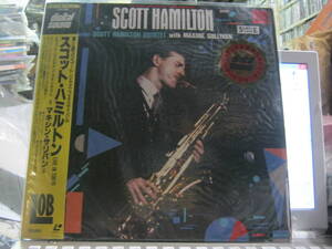 スコット・ハミルトン SCOTT HAMILTON QUINTED with MAXINE SULLIVAN / LIVE in TOKYO 富士通コンコード・ジャズ・フェス 帯付LD サンプル 