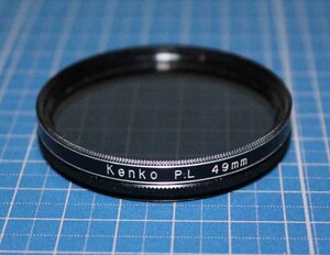 [ei298]フィルター　ケンコー PL 49mm 偏光 filter　kenko